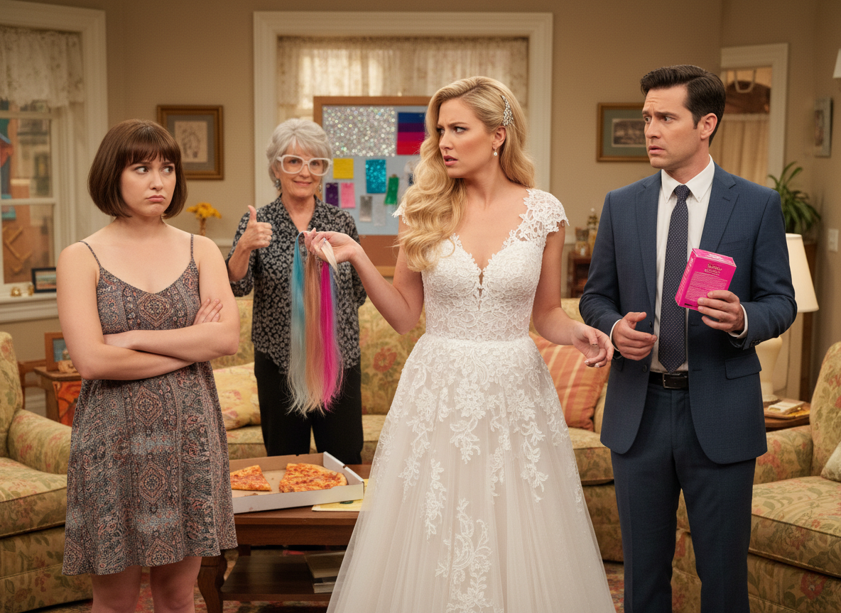 AITA for not growing and dyeing my hair for my sister's wedding