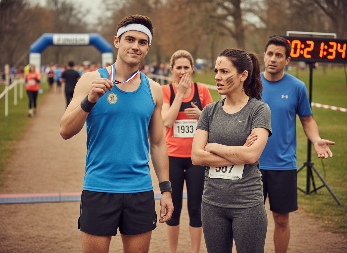 Man Abandons Struggling Girlfriend During 5K Race for Personal Record, Ignites Emotional Backlash
