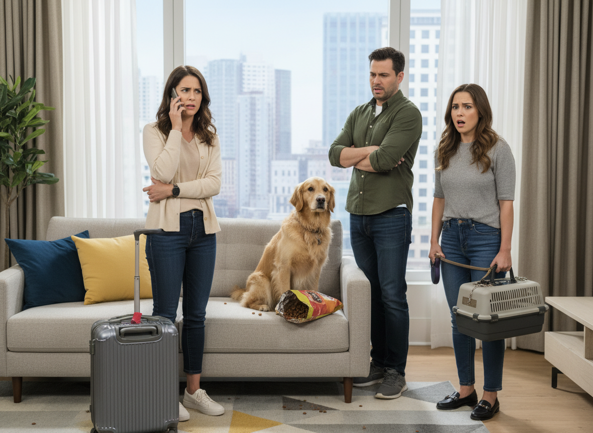 AITA for canceling the AirBnB and leaving SIL basically stranded after she brought her dog?