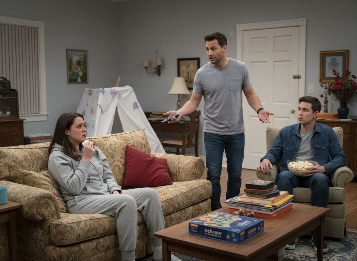 AITA because I cried when my partner wouldn't get me pads?