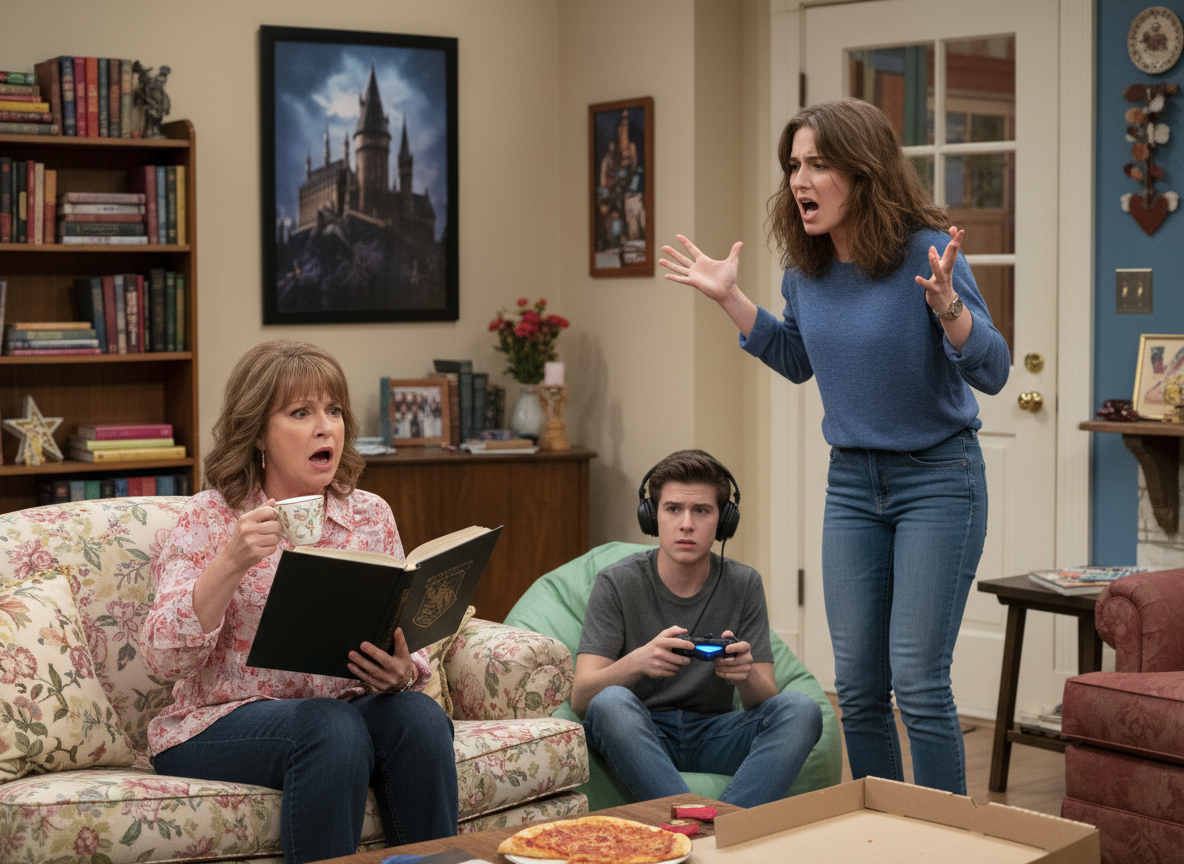 Teen Fed Up With Parents' Extreme Harry Potter Obsession, Yells At Mom And Asks For A Normal Life