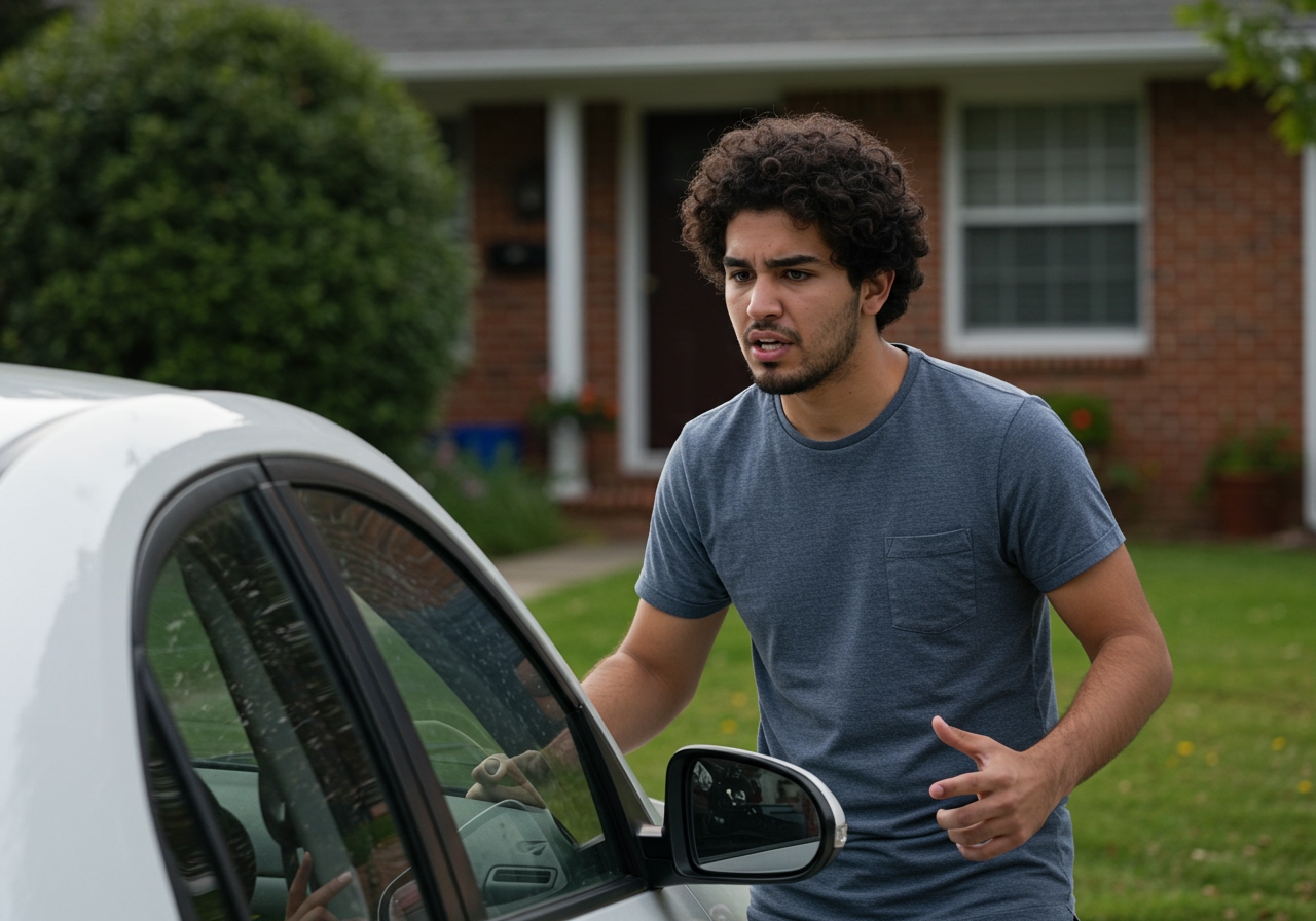 AITA for losing my cool at someone yet again blocking access to my driveway