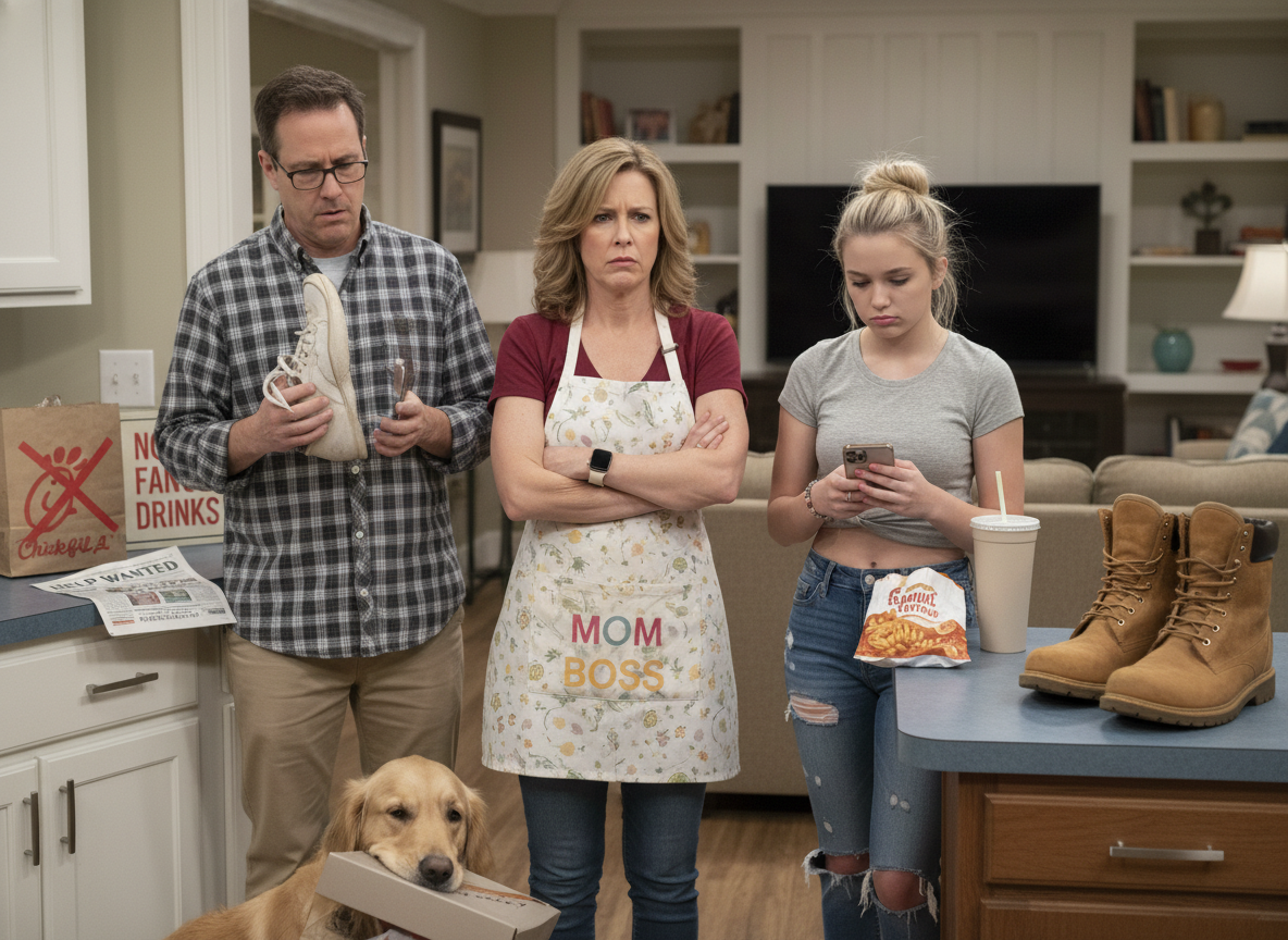 AITA for refusing to buy my spoiled teenage daughter expensive Chick-fil-A, boba, and $300 Shoes and telling her to get a job?