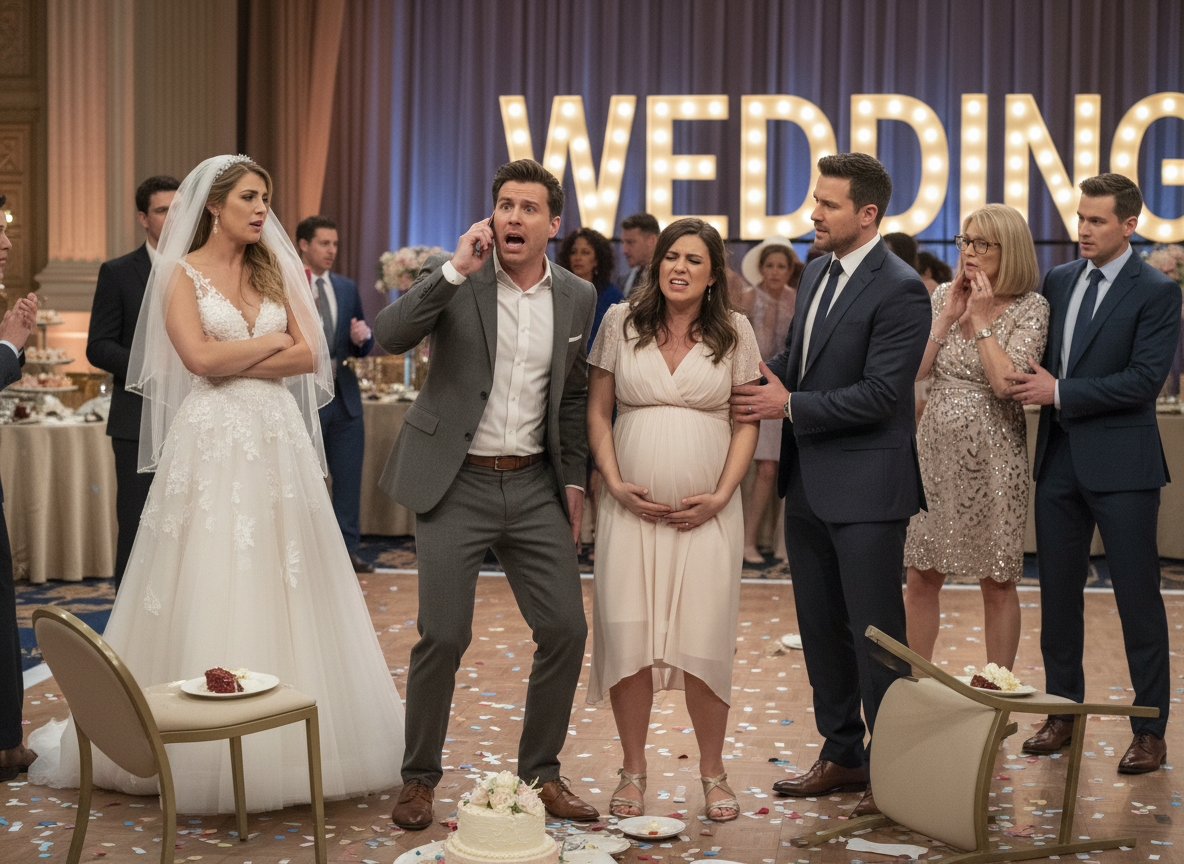 AITA for telling my brother that he didn't need to share that his wife was in labor in my wedding?