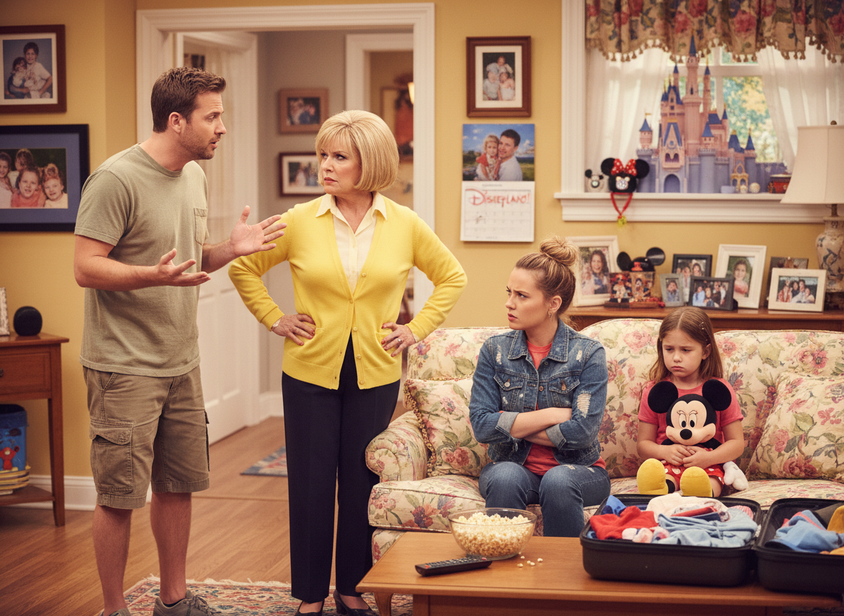 AITA for demanding my son take his daughter on his family trip to Disneyland?