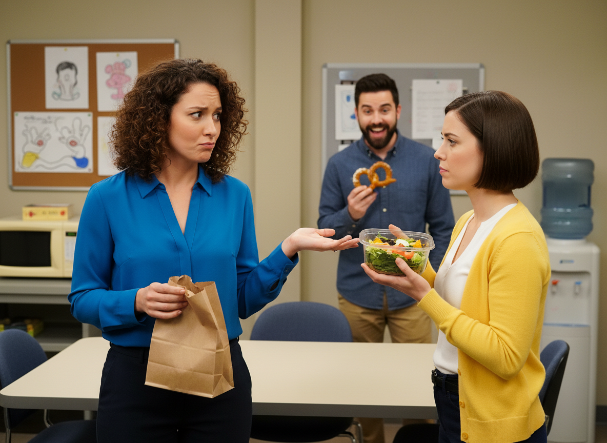 AITA for not letting my coworker “borrow” my lunch after she forgot hers?

