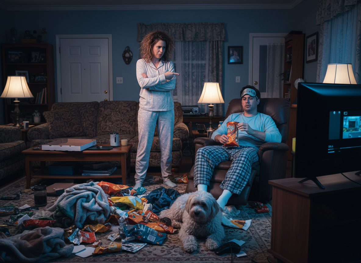 AITA for yelling at my hushand in the middle of the night for this?