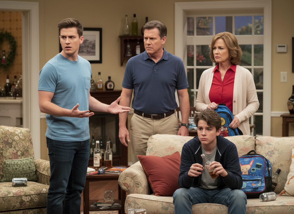 AITA for refusing to get rid of all the alcohol in my room after my roommates' kid snuck in and stole some, which he then distributed at a high school party?