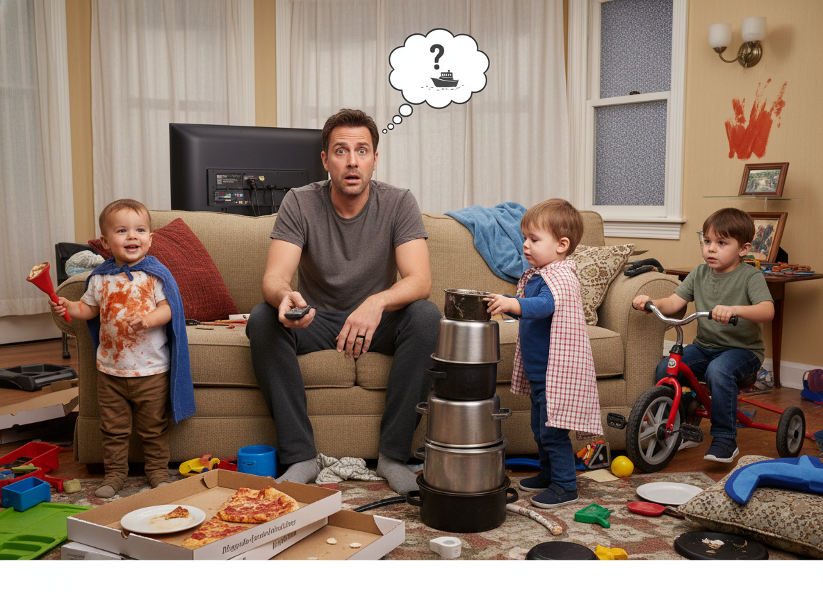 AITA for Leaving My Husband Alone With The Kids For 2 days