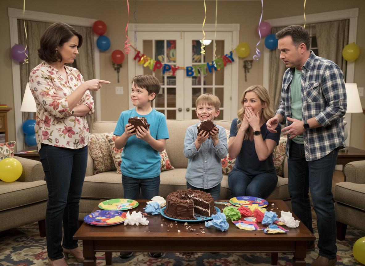 AITA for getting upset with my best friend's son for giving my son cake?