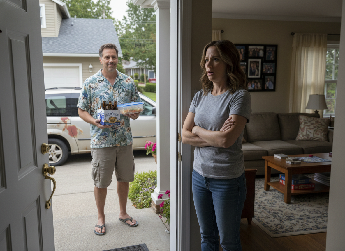 AITAH for telling my brother-in-law to stop showing up unannounced when my husband isn’t home?
