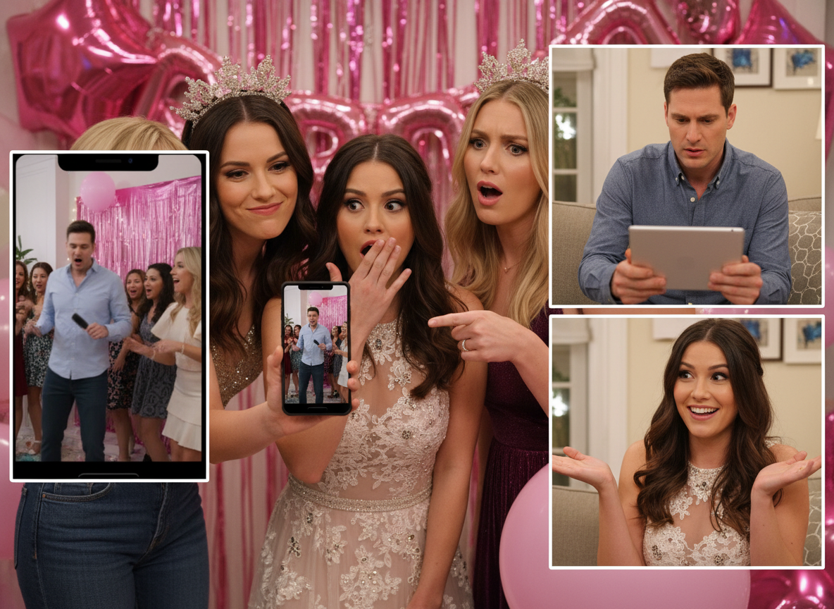 AITA for recording my friend's fiance at her bachelorette party and playing the recording for him?