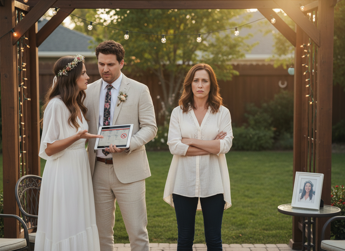 AITA for not letting my friends use my backyard for their wedding because they do not want me to bring a "plus one?"