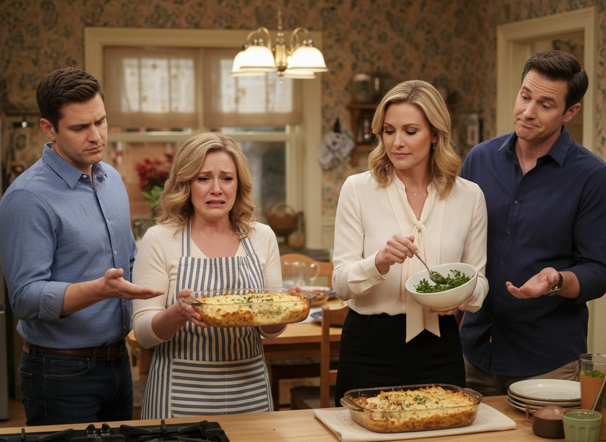 UPDATE: AITAH for crying when my boyfriend let his best friend's wife alter the dish I made for dinner?