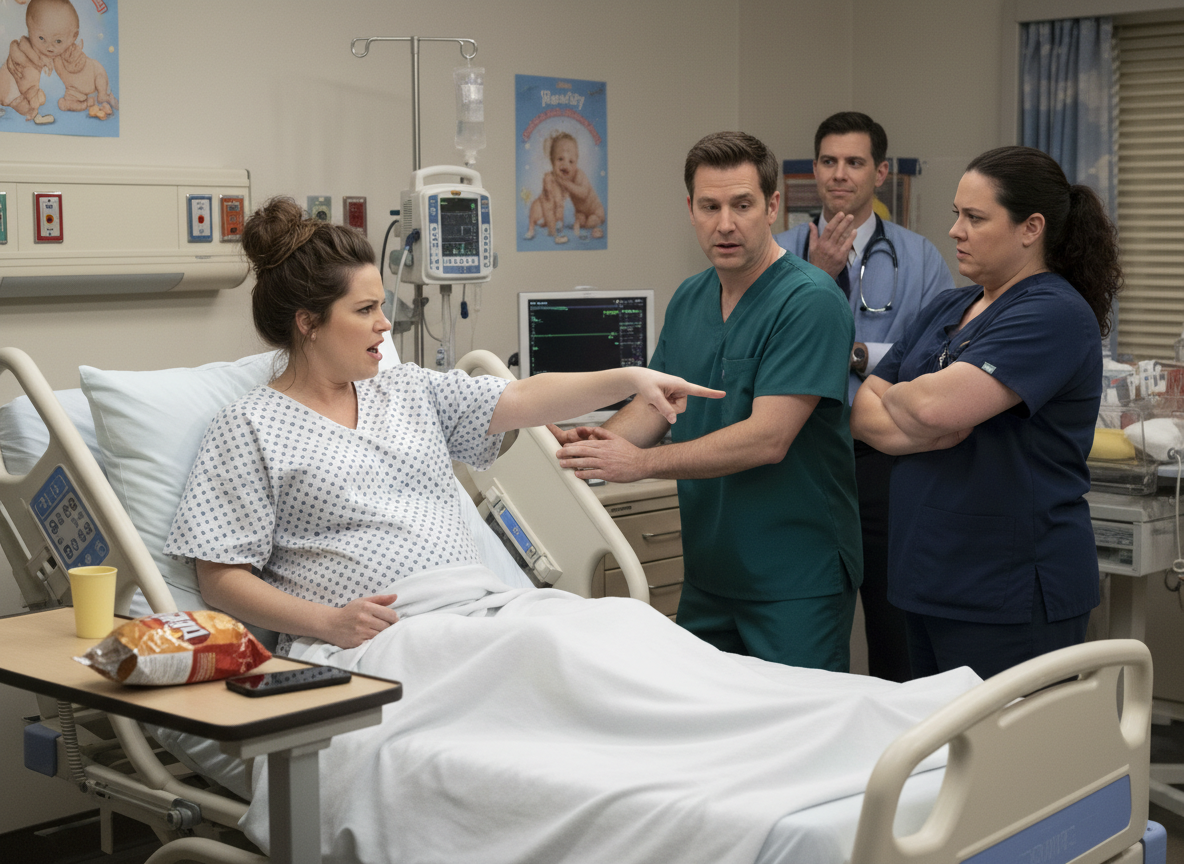 AITA for kicking my husband out the delivery room