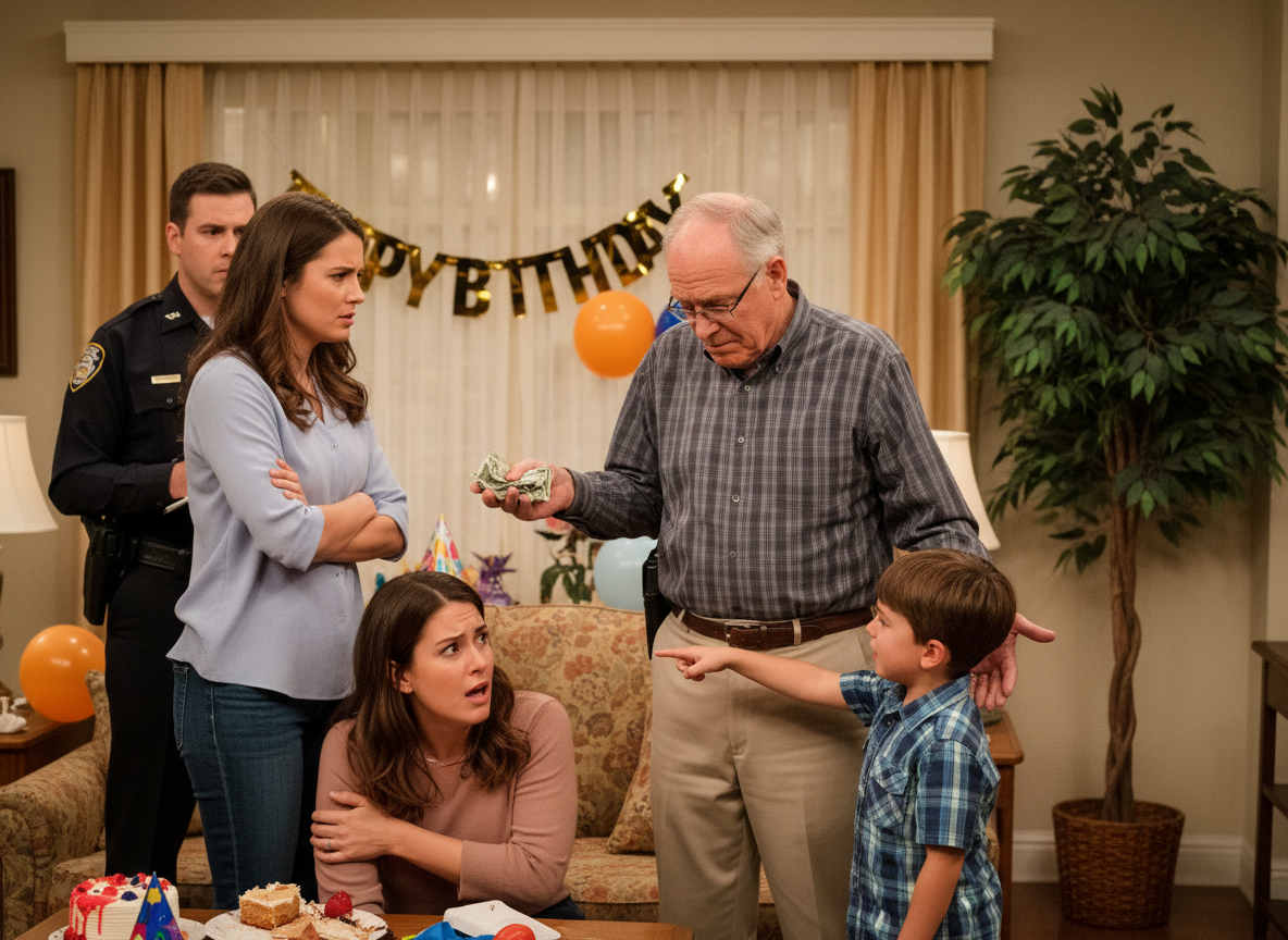 AITA for calling the police on my dad when he stole the money that was meant for my child's birthday?