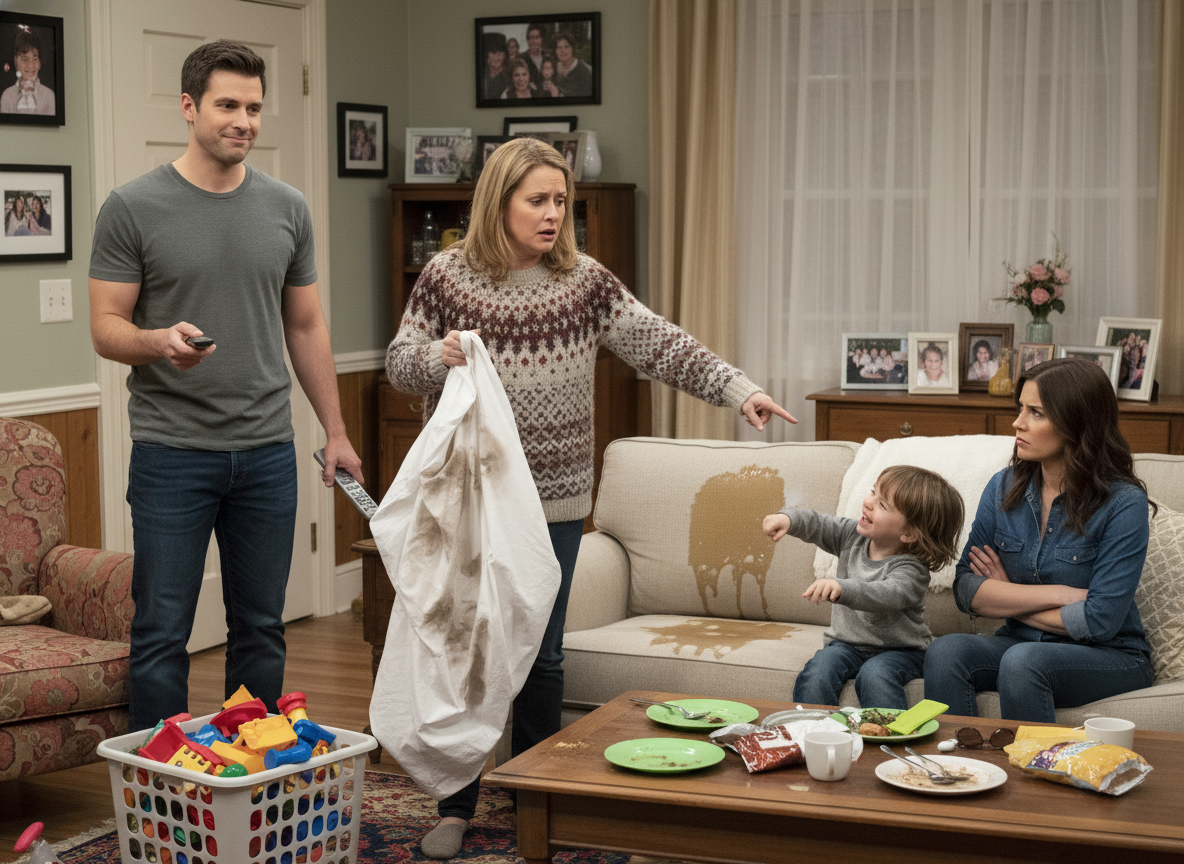 AITA for not cleaning up sheets which have been wet by a child that’s not mine?