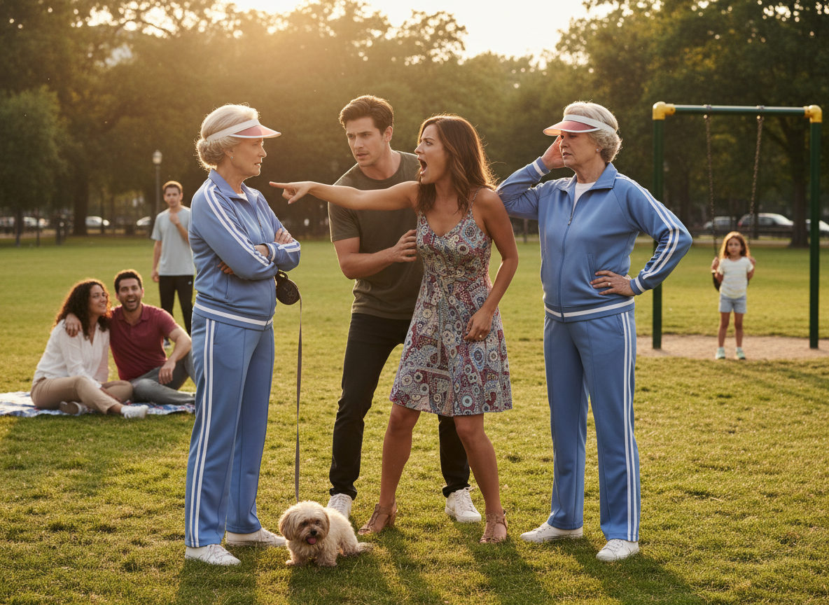 AITA for yelling at these 2 lad*es at the park about my brother?