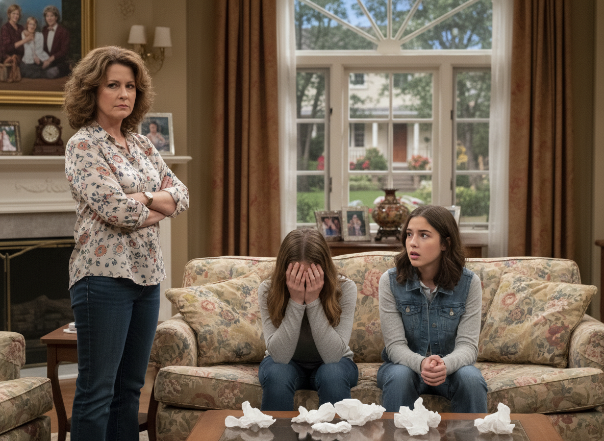 I told my daughters that I was moving on with the separation anyway 
