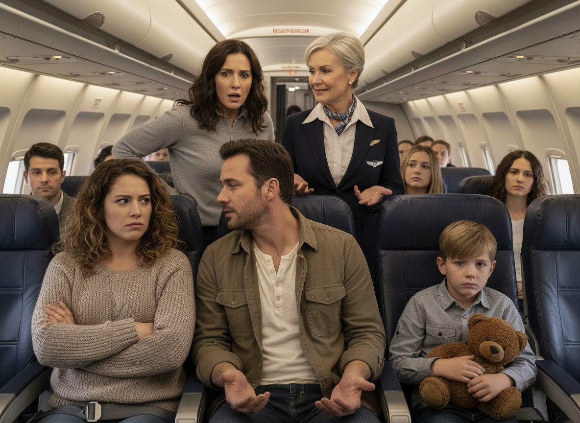 AITA for refusing to give up my plane seat so brother and sister could sit together?