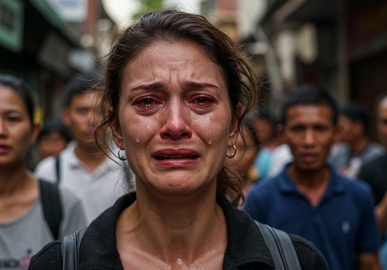 AITA for crying in public and not being able to stop?