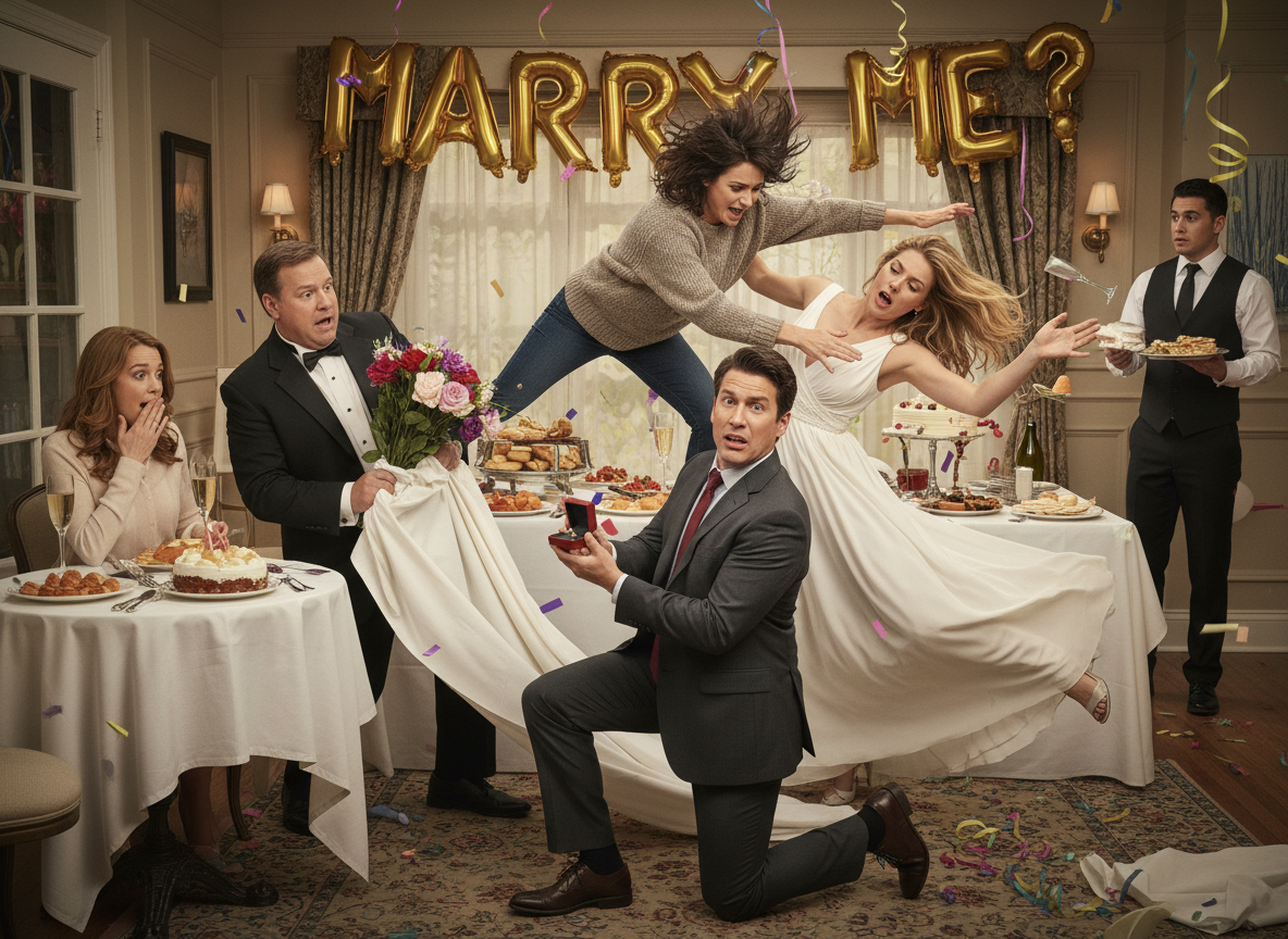 AITA for destroying my best friend's proposal because I believed she was being kidnapped?