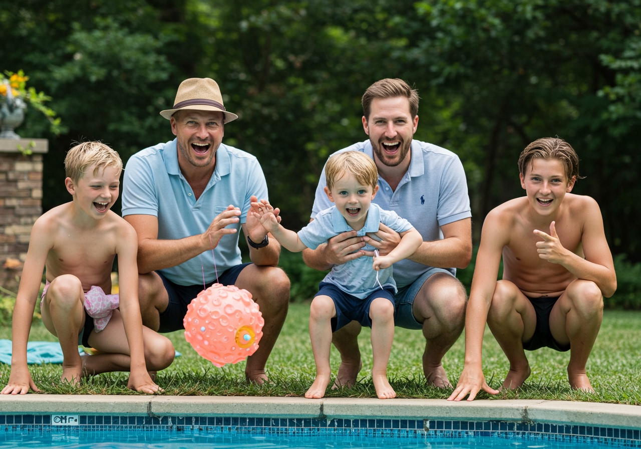 UPDATE: AITA for jumping out of the way when my niece and nephew tried to push me into a pool, resulting in them falling in?