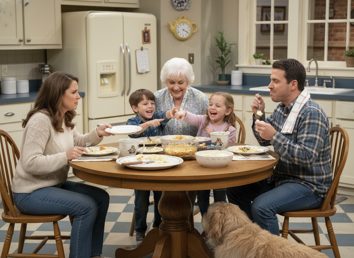 Husband says I can't have dinner because I served family first