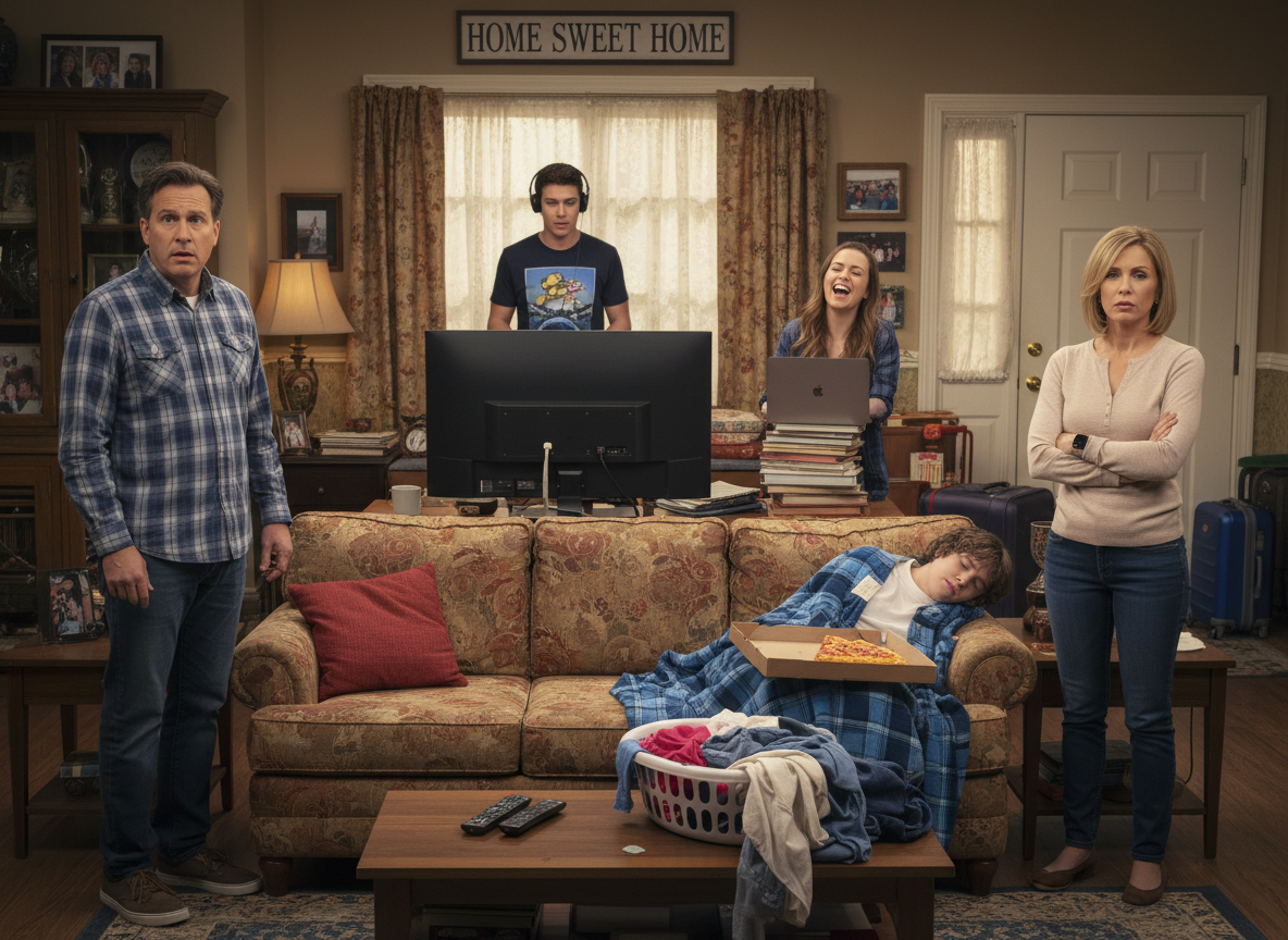 AITAH for telling my wife she can leave because I’m not kicking my older kids out??