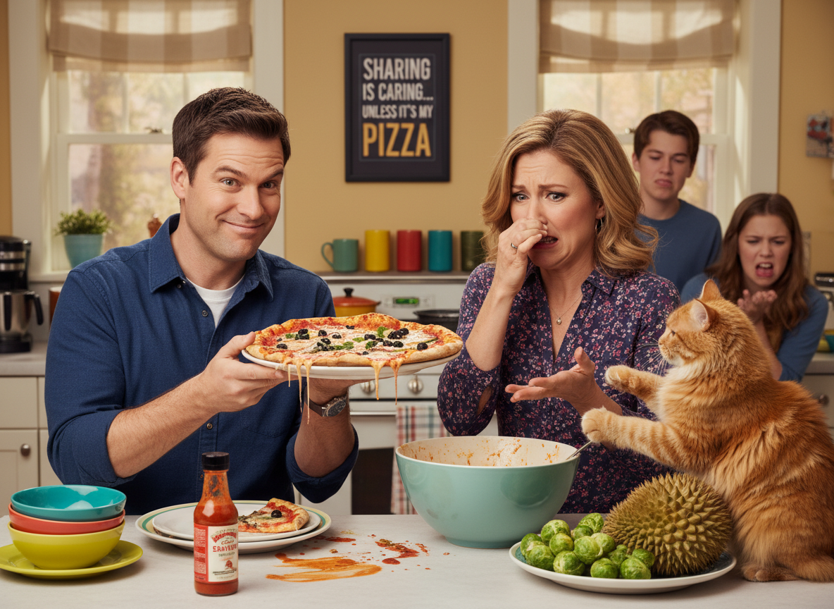 AITA for specifically ordering food my wife hates so I don’t have to share?